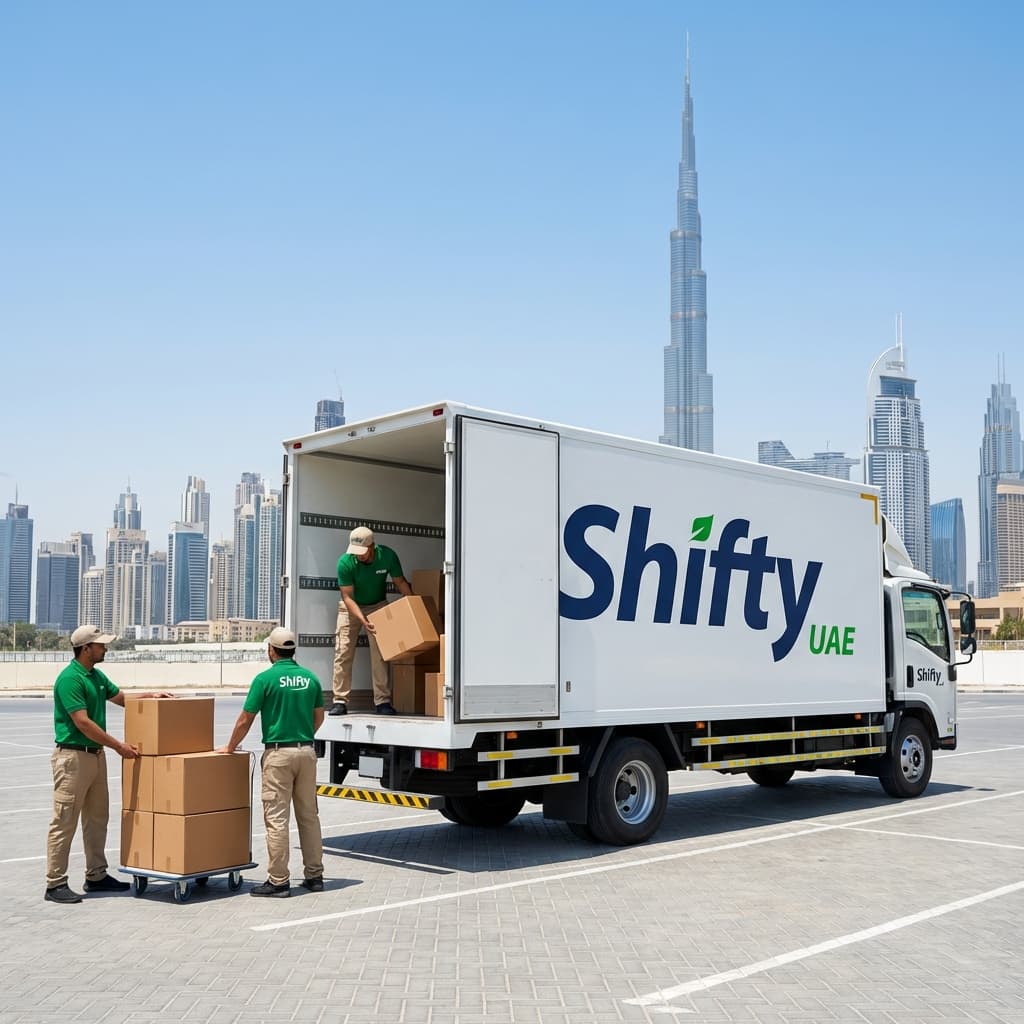 Shifty UAE Moving Team and Truck in Dubai