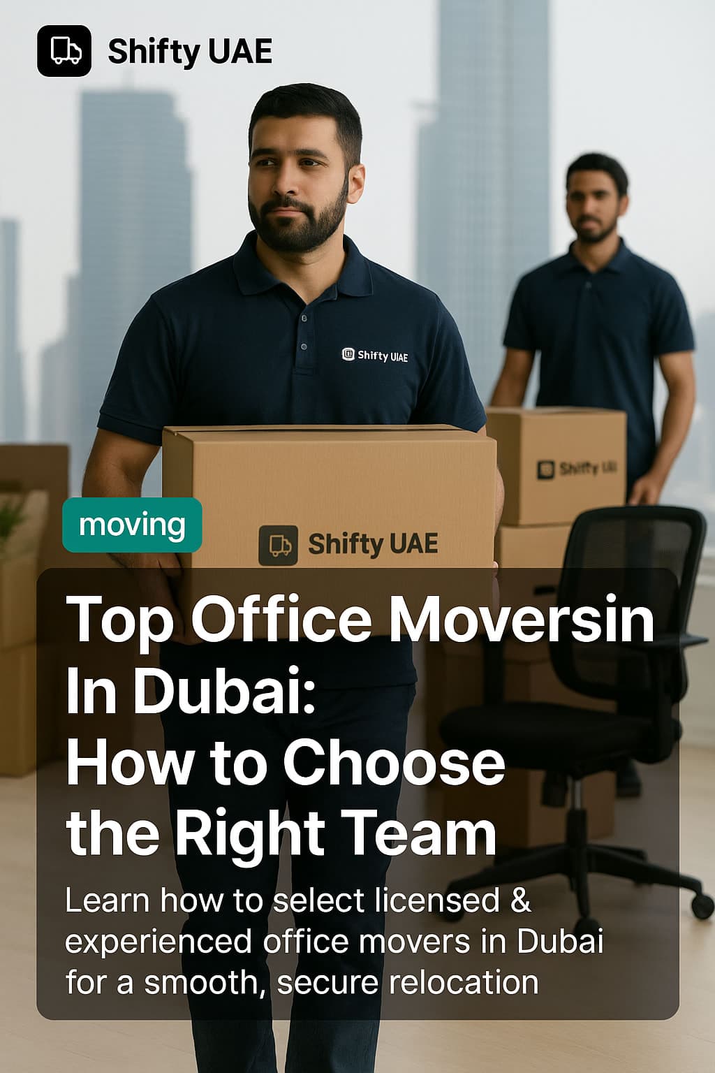 Top Office Movers in Dubai | Choose the Right Moving Team - Moving tips and guides | Shifty UAE