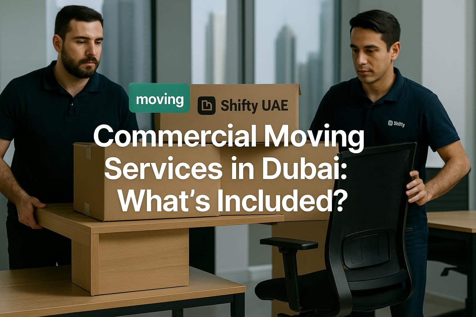 Commercial Moving Services in Dubai: What’s Included? - Moving tips and guides | Shifty UAE
