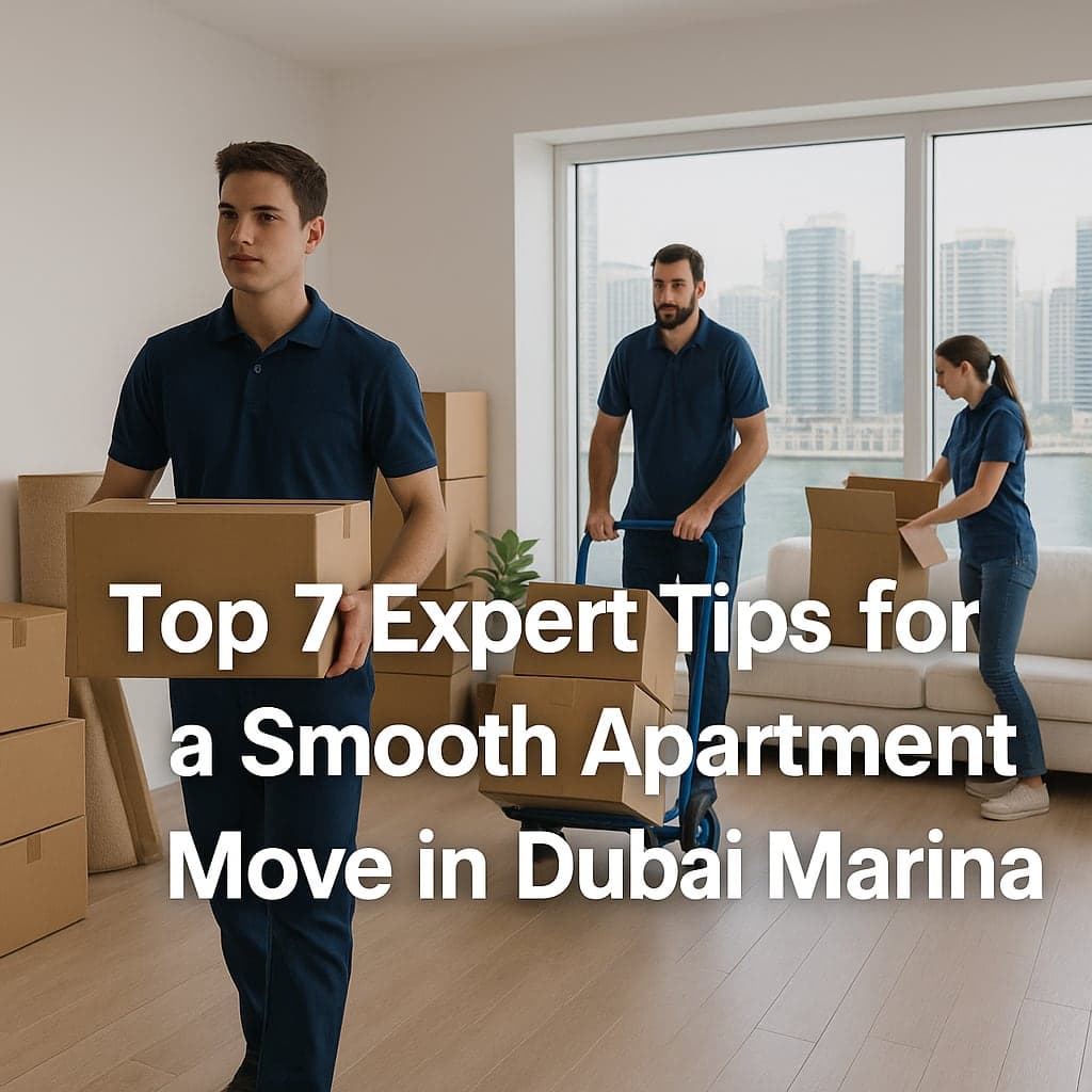 Moving to a new apartment in Dubai Marina - Moving tips and guides | Shifty UAE