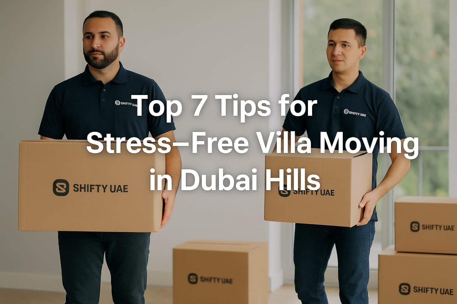 Stress-Free Villa Moving in Dubai Hills | Expert Guide - Moving tips and guides | Shifty UAE