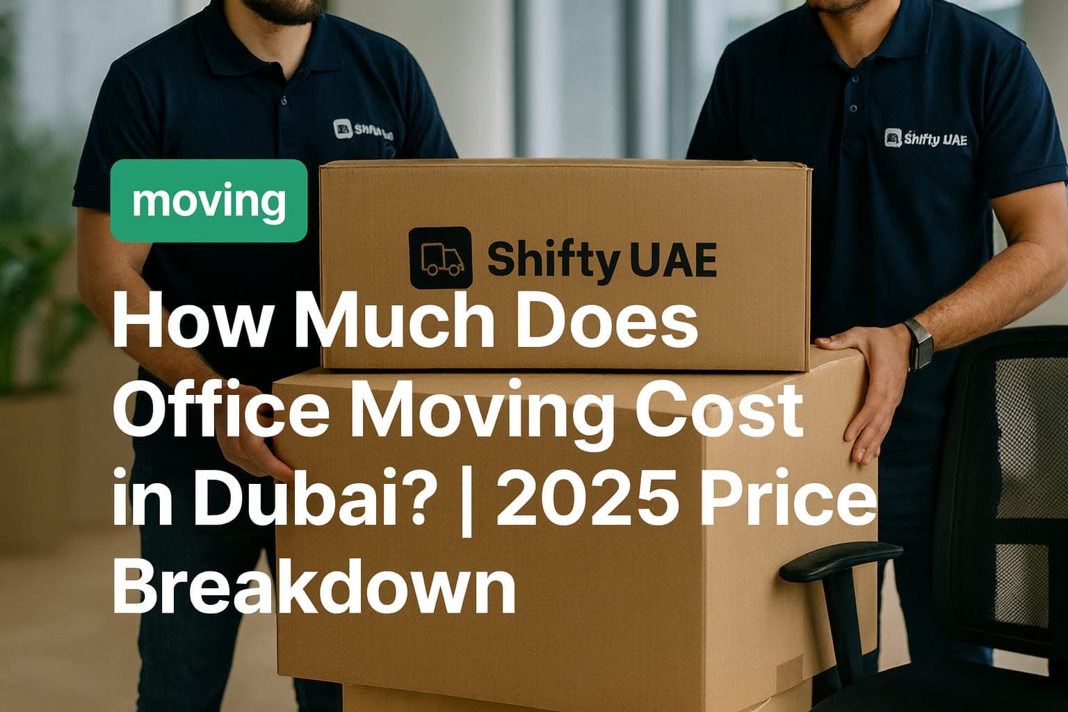 Office Moving Cost in Dubai (2025 Guide) | Shifty UAE Movers - Moving tips and guides | Shifty UAE