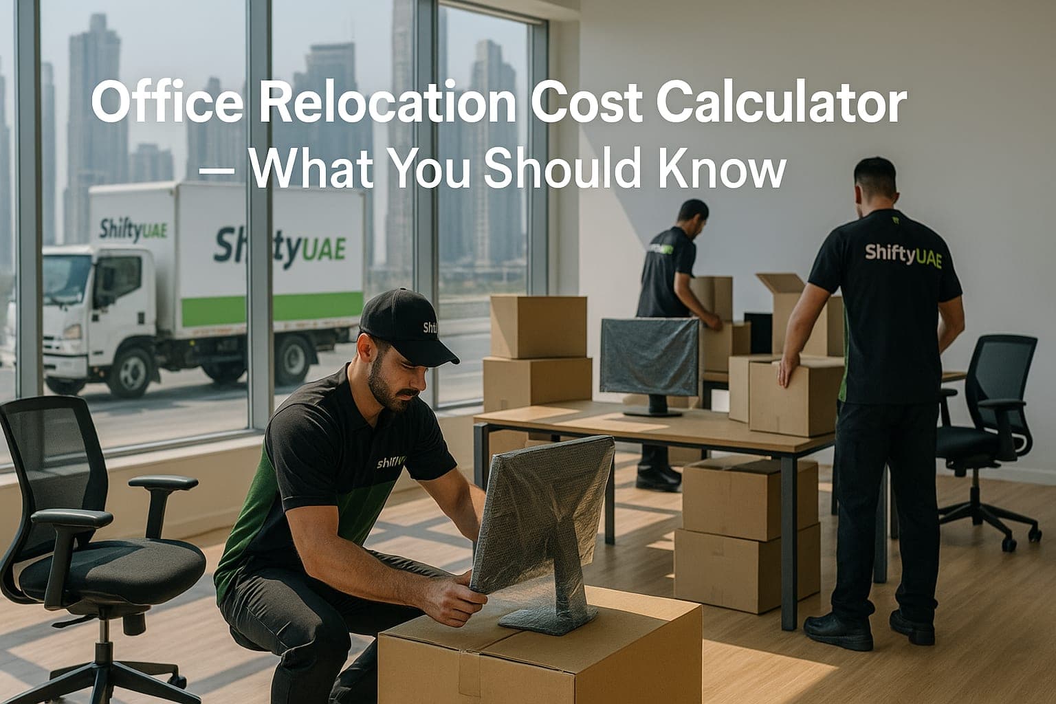 Office Relocation Cost Calculator Dubai (Free Estimate) - Moving tips and guides | Shifty UAE