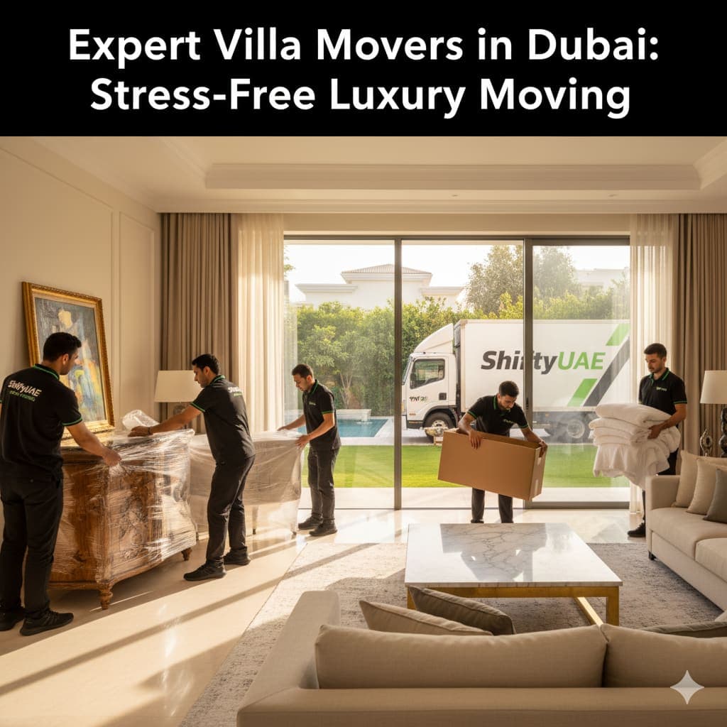 Expert Villa Movers in Dubai: Stress-Free Luxury Moving - Moving tips and guides | Shifty UAE
