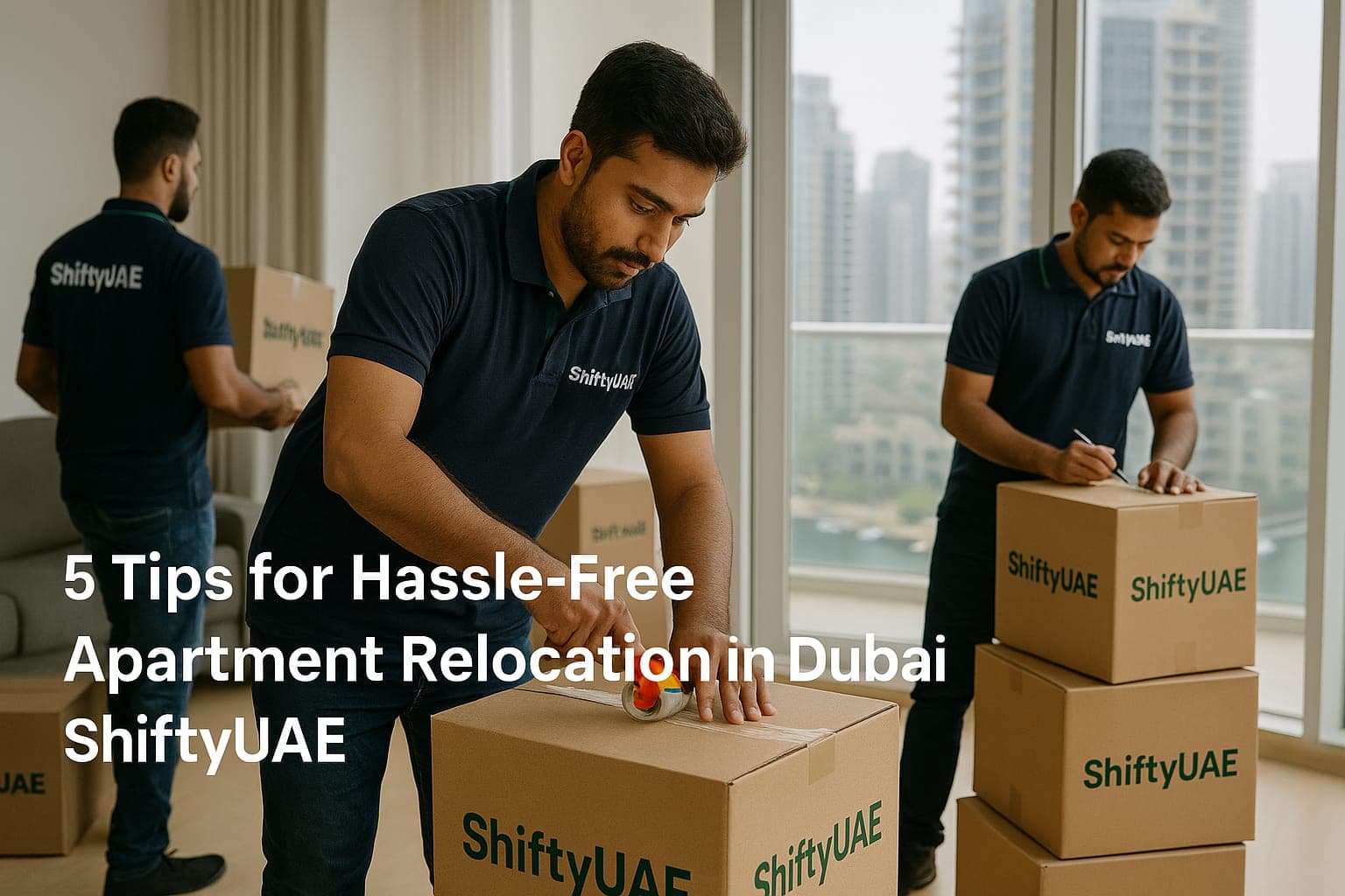 5 Tips for Hassle-Free Apartment Relocation in Dubai - Moving tips and guides | Shifty UAE