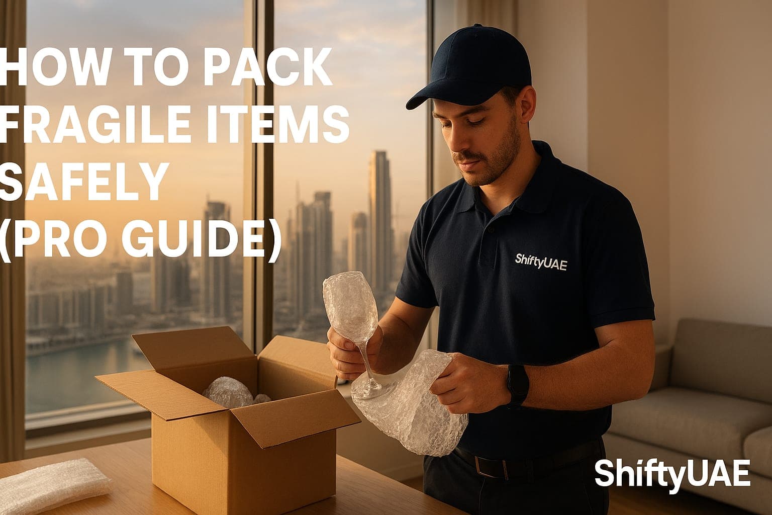 How to Pack Fragile Items Safely (Pro Guide) | SHIFTY UAE - Moving tips and guides | Shifty UAE
