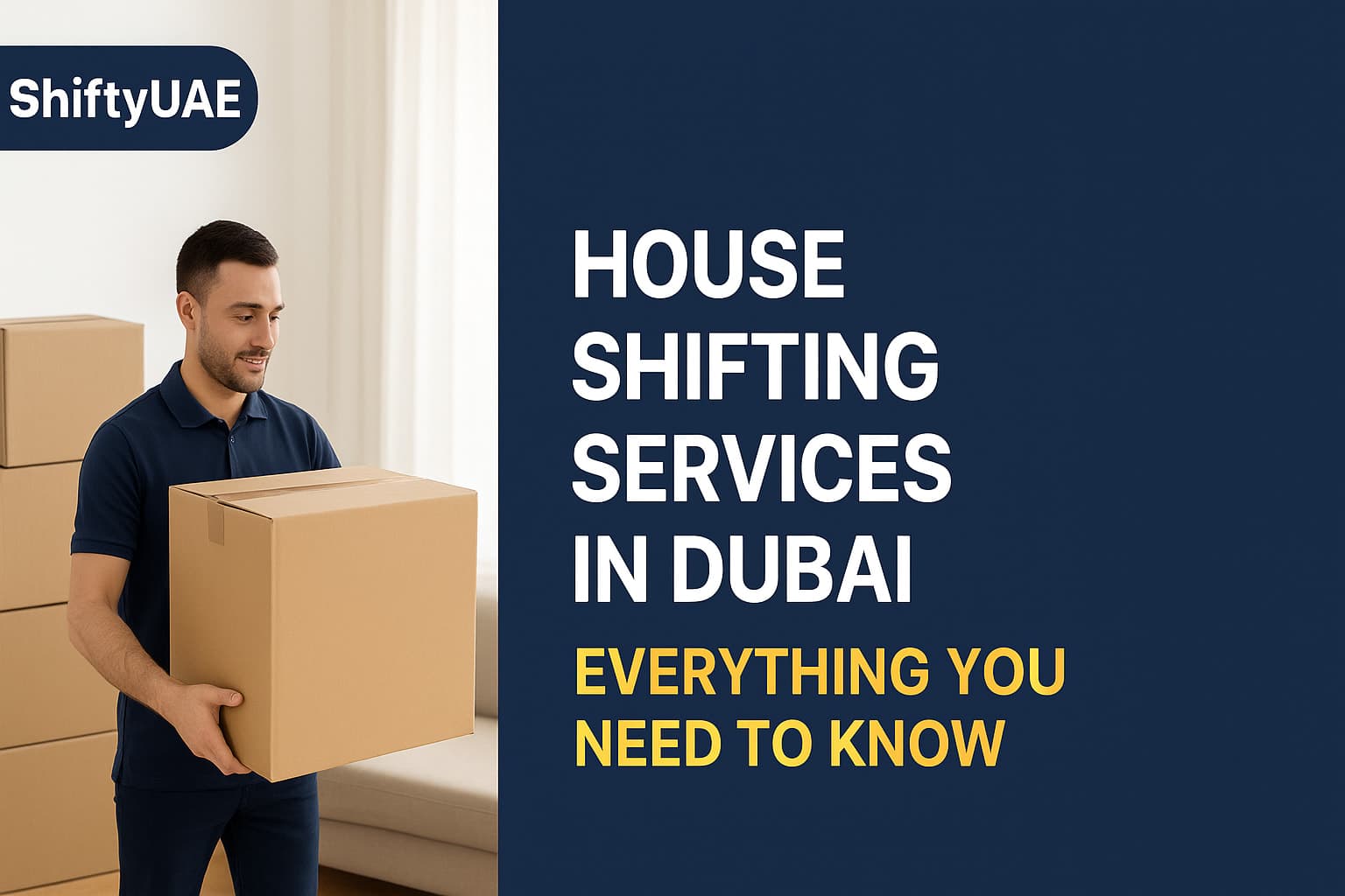 House Shifting Services in Dubai | Complete 2026 Guide - Moving tips and guides
