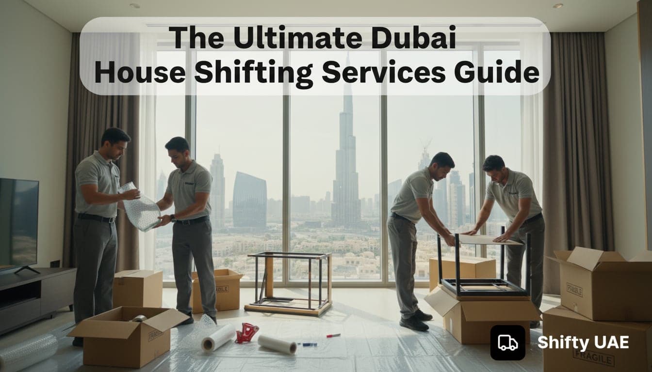 House Shifting Services in Dubai: Complete Moving Guide - Moving tips and guides | Shifty UAE